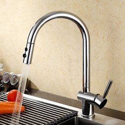 Torneira Gourmet Bancada Cozinha Retratil Ducha Monocomando 2 Modos de Jato Quente Frio - 3