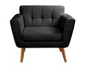 Ver imagem 1 de Poltrona Decorativa Bruna Cadeira Living Moderna Recepção Escritório