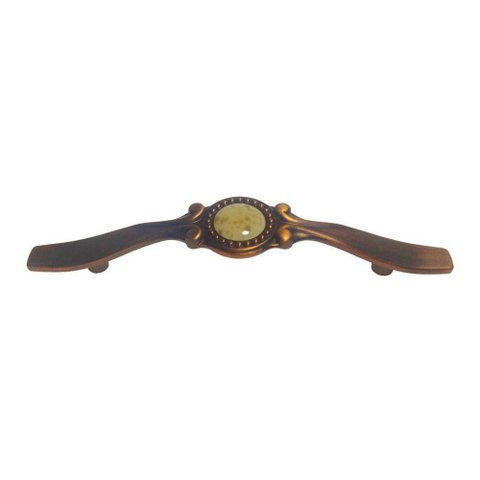 Puxador Colonial 129 96mm Cobre Antigo - Italy Line