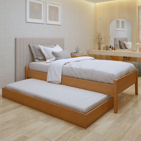Cama de Solteiro Turca com Cama Auxiliar Move
