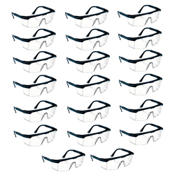 20 Óculos Proteção Frontal Lateral Contra Lesões nos Olhos - 2
