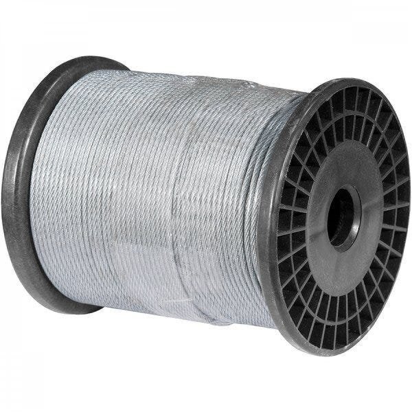 Cabo de aço plastificado alma de fibra 16 mm - 1/16" 6 x 7 Vonder - 2