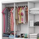 Ver imagem 4 de Guarda Roupa Casal A22 6 Portas 2 Gavetas Com Espelho Carioca Móveis