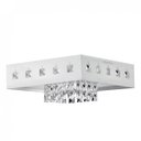 Ver imagem 1 de Plafon LED Sobrepor 20W Quadrado Vienna Branco Bronzearte 220V