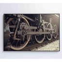 Ver imagem 3 de Quadro Rodas Trem Clássico 90x60 Cm Adesivo Fotográfico
