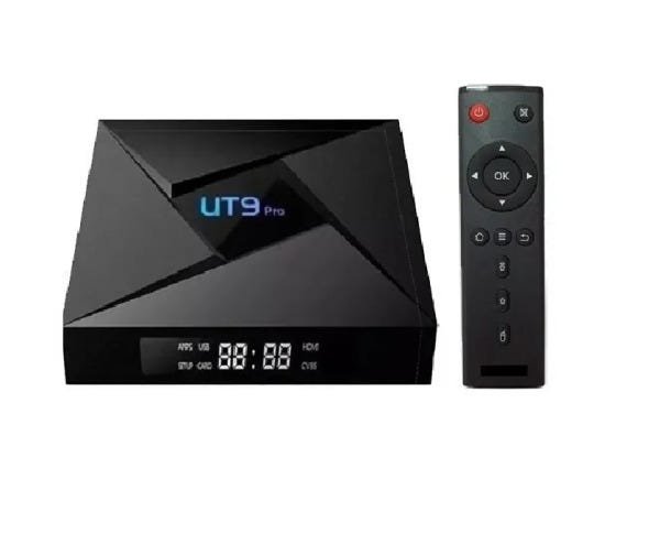 Kit Streaming Player Box Ut9 Pró Padrão 32Gb - 16Gb 3Gb Original TV Box Smart - Testado Cpuz