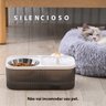 Bebedouro Comedouro Gato Cachorro Pet Filtro Agua Potavel Raçao Alimentaçao Suadavel Usb Silencioso  - 6
