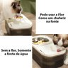 Bebedouro Comedouro Gato Cachorro Pet Filtro Agua Potavel Raçao Alimentaçao Suadavel Usb Silencioso  - 10