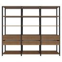 Ver imagem 7 de Estante Armário Multiuso para Livros 6 Gavetas 12 Prateleiras 210cm Madesa
