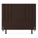 Ver imagem 2 de Cabeceira Cama Box Frame Moderna 195 Cm Linho King Clássica:marrom