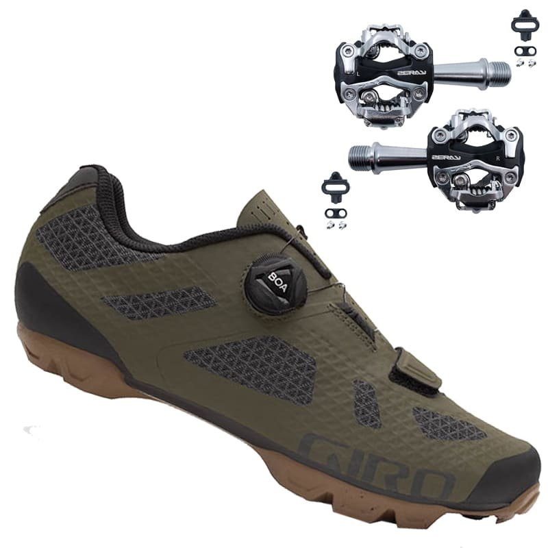 Scarpe MTB SPD Giro Rincon Da Uomo, Nuove, Per Ciclismo Fuoristrada