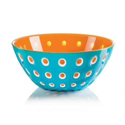 Tigela Bowl 25 Cm Em Acrilico Laranja Le Murrine - Guzzini