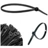 kit 50 Abraçadeira de Nylon Tipo Enforca Gato (45cm 450mm) Resistente Cor Preta Para Serviços - Pret - 2