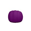 Ver imagem 3 de Poltrona Concha 100cm Base Fixa com Almofada Veludo: Roxo