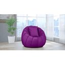 Ver imagem 4 de Poltrona Concha 100cm Base Fixa com Almofada Veludo: Roxo