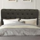 Ver imagem 1 de Painel Estofada Paris 90cm Solteiro Para Cama Box Quarto Linho Marrom - Gat Magazine