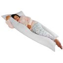 Ver imagem 1 de Capa para Travesseiro Gigante Anatômico 170x80cm Happy Line - Branco