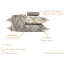 Ver imagem 5 de Jogo de Cama Casal Duplo 4 Peças Sultan Realce Premium Camafeu