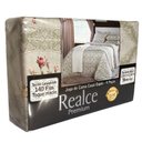 Ver imagem 3 de Jogo de Cama Casal Duplo 4 Peças Sultan Realce Premium Camafeu