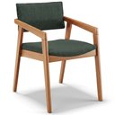 Ver mais imagens de Kit 04 Cadeiras para Sala de Jantar Estar Living Giorgia B04 Linho Verde Musgo - Lyam Decor