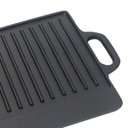 Ver imagem 2 de Chapa De Ferro Grill Reversível 51x23cm Mta