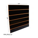 Ver imagem 2 de Painel Canaletado Preto Fosco em Mdf - 0,61 X 0,61m