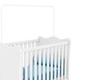 Ver imagem 2 de Berço Lua Encantada com Mosquiteiro Quarto Infantil Bebê Branco