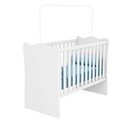 Ver imagem 1 de Berço Lua Encantada com Mosquiteiro Quarto Infantil Bebê Branco
