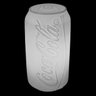 Luminária Plastica Coca Cola Lata Branca - 1
