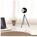Ver imagem 3 de Luminária de mesa Tripé Foco preta metal 45X18 Premier