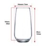 Jogo Copos Água Suco Emerald, Copos de Vidro para Dia a Dia - Ruvolo - 2