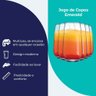 Jogo Copos Água Suco Emerald, Copos de Vidro para Dia a Dia - Ruvolo - 3