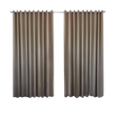 Ver imagem 1 de Cortina Blackout 100% Tecido 2,80x2,00 Para Trilho Suíço:Avelã