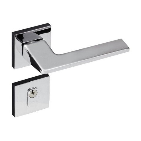 Fechadura Externa Sara Cromo Acetinado Zamac Pado