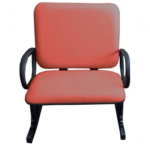 Cadeira Para Escritório Até 250kg Vermelho