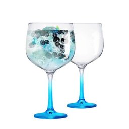 2 Taças Gin de Vidro 650ml Ideal Bombay Tanqueray Beefeater - 2
