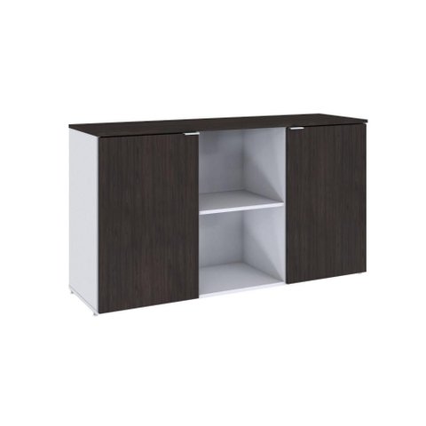 Armário Baixo com 02 Portas e Nicho 75x135x42cm Wlab135 com Terracota