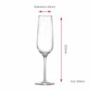 Ver imagem 3 de Taça para Champagne Sensation Cristal 200ml