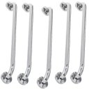 Ver imagem 1 de Alça de Apoio Barra Inox 80cm Kit 5 Unidades Idoso Deficiente Cadeirante Acessibilidade Banheiro Box