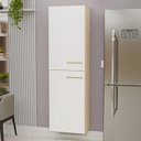 Ver imagem 1 de Paneleiro Modulado 2 Portas Cozinha Compacta Bege/Dubai/Branco