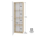 Ver imagem 7 de Paneleiro Modulado 2 Portas Cozinha Compacta Bege/Dubai/Branco