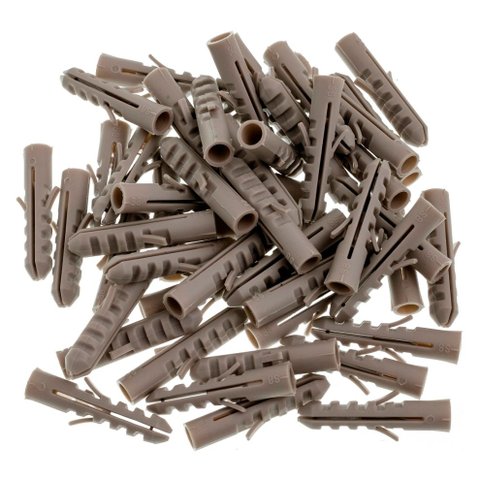 Bucha de Nylon 08 mm 50 Unidades Bemfixa