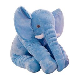 Almofada Elefante Azul Gigante - Buba Toys - 1