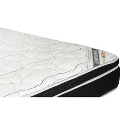 Cama Box Com Baú Casal Preto + Colchão De Molas Ensacadas - Ortobom Elegant SuperPocket 138x188x70cm - 7
