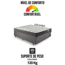 Ver mais imagens de Base Box Baú Queen 158x198 Linho com Colchão Adapto Molas Ensacadas