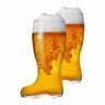 Jogo Copos Bota Cerveja Bota Stiefel G Vidro 1210ml 2 Pcs - 1