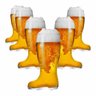 Jogo Copos Bota Cerveja Bota Stiefel G Vidro 1210ml 6 Pcs - 1