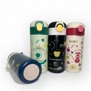 Ver imagem 2 de Garrafa Térmica Tr-013 480ml Infantil Inox com Tampa Antivazamento:Variado