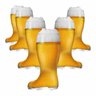 Jogo Copos Bota Cerveja Bota Stiefel M Vidro 620ml 6 Pcs - 1