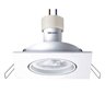 Kit 4 Spots LED Philips Embutir Quadrado 5W 350Lm Equivale 50W Cor Da Luz: Branco Quente - 2